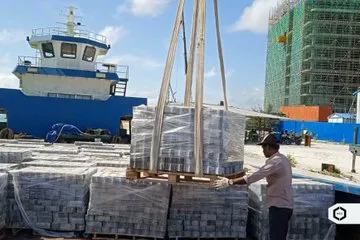 އާރުޑީސީން މަހިބަދޫ މަގުހެދުމަށް ބޭނުންވާ ސާމާނު އެރަށަށް ފޮނުވުމުގެ މަސައްކަތް ފަށައިފި