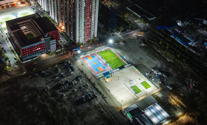 Hulhumale’ sports complex (Photo/HDC)