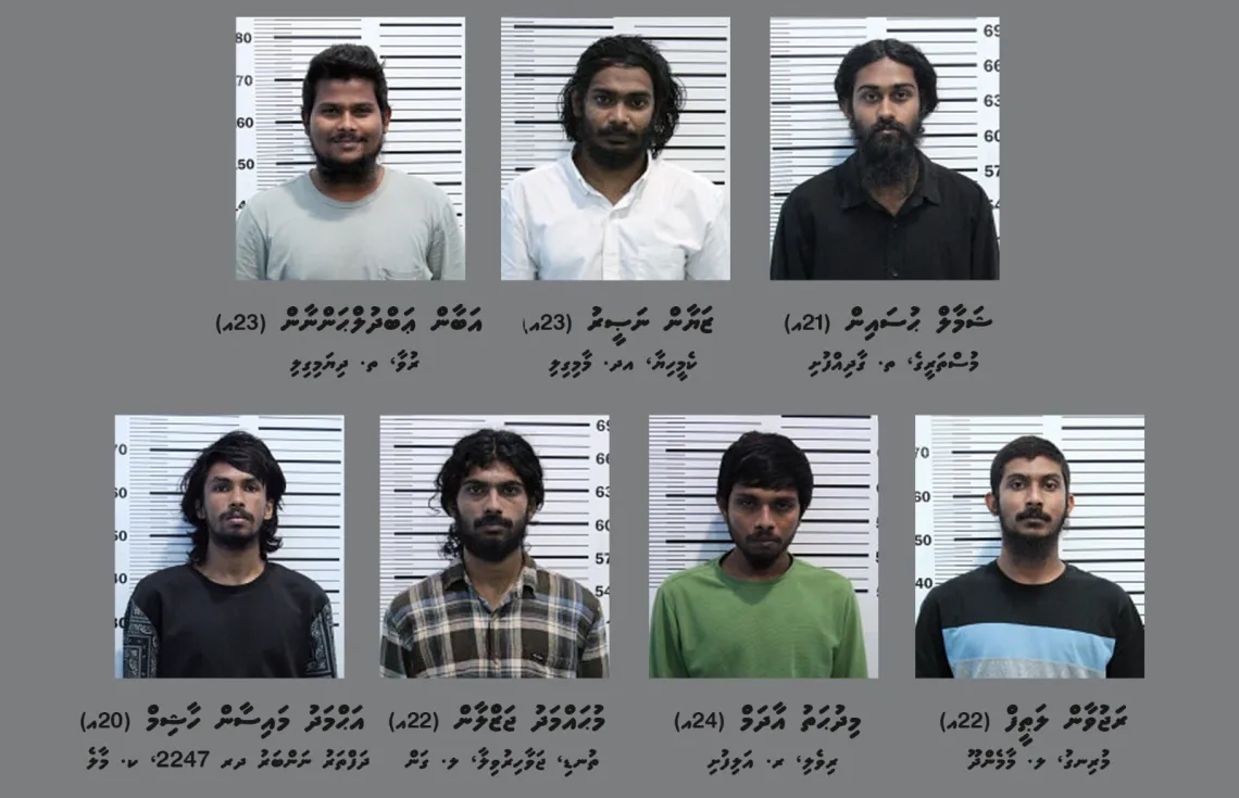 ކުރީގެ ޕީޖީ ޝަމީމަށް ހަމަލާދިނުމުގެ ތުހުމަތުކުރެވޭ 7 މީހުންގެ މައްޗަށް ދައުވާ އުފުލައިފި