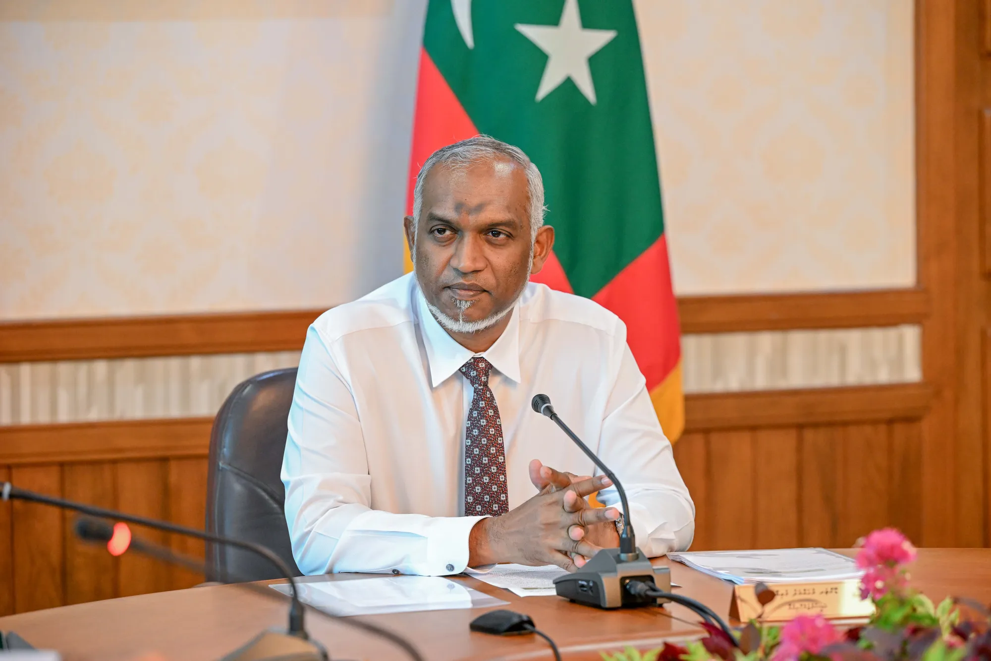 އައިސީޖޭގެ ލަފަޔާއެކު ފަލަސްތީނުގައި މިނިވަން ދައުލަތެއް އުފެދުމުގެ އުންމީދު އާވެގެންދޭ: ރައީސް ޑރ.މުޢިއްޒު