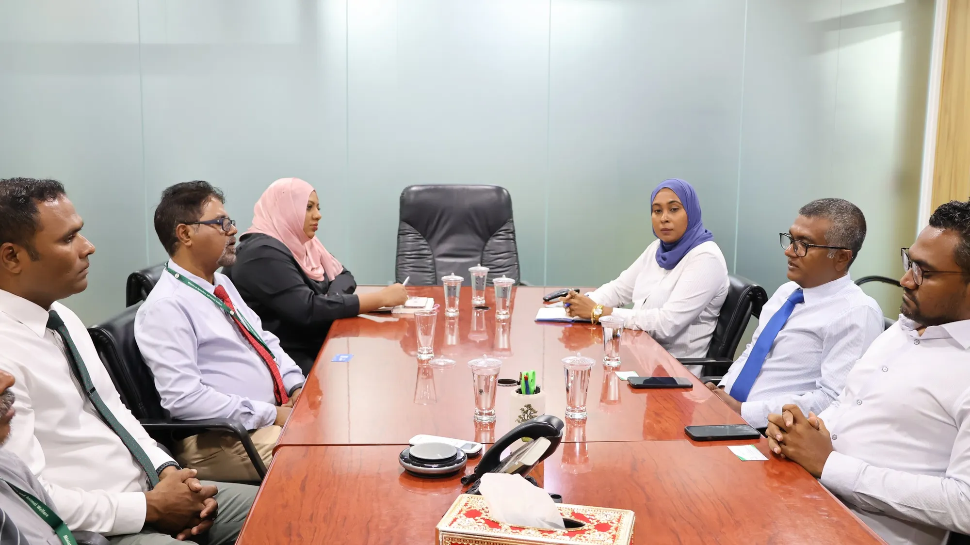 Discussions being held between Ministry of Agriculture and Animal Welfare and MIFCO (Photo/Ministry)