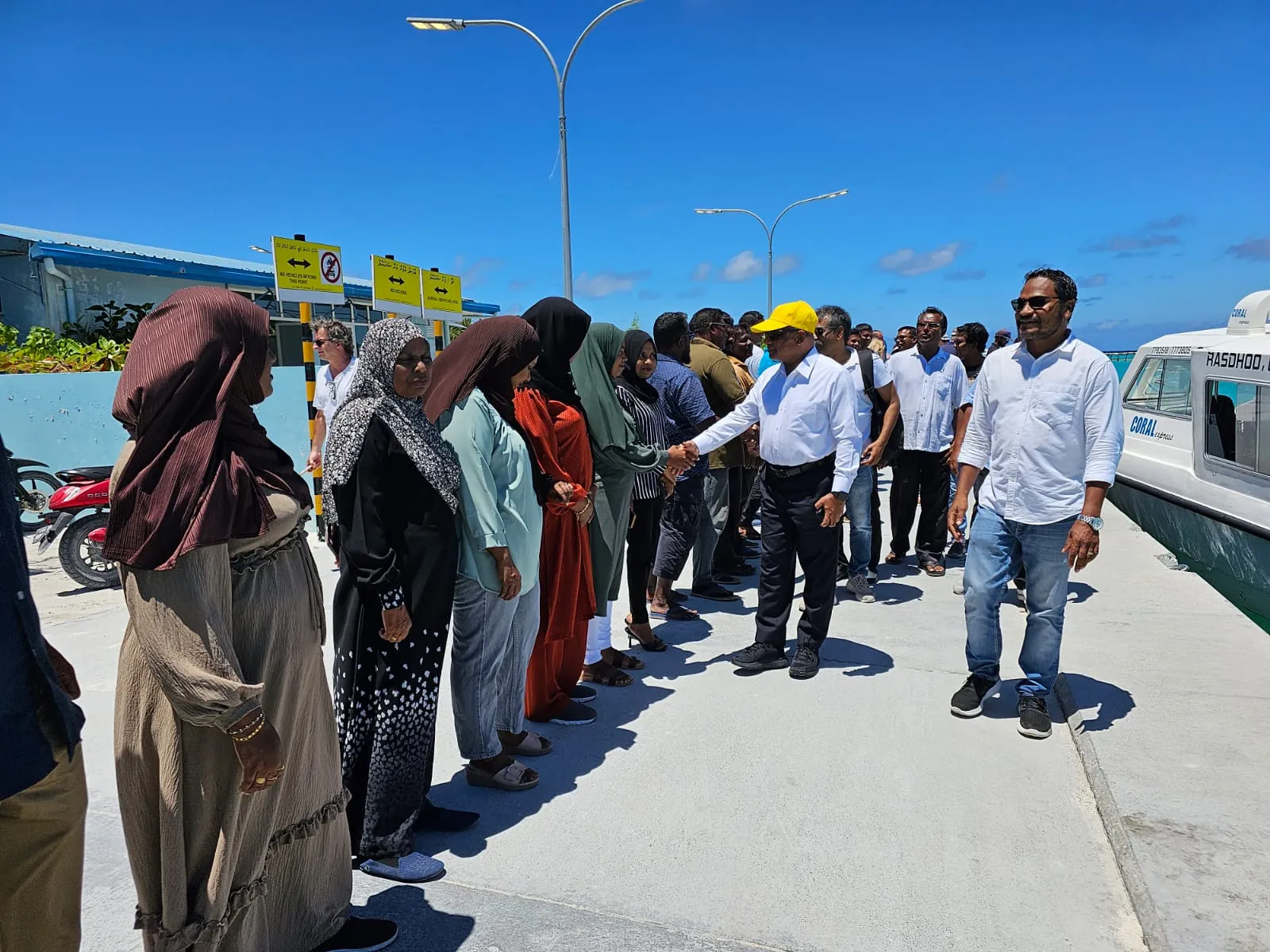 އެމްޑީޕީގެ ރައީސްކަމުގައި ޝާހިދުގެ ފުރަތަމަ ދަތުރުފުޅު ހުސެން ސަމީރުގެ ކެމްޕެއިނަށް އުކުޅަހަށް