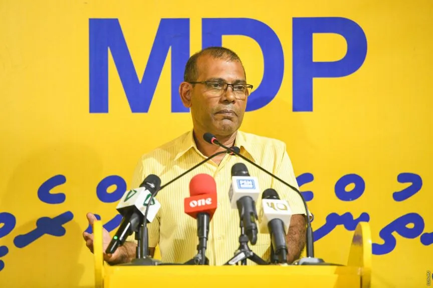 Speaker Mohamed Nasheed---Picture: Sun