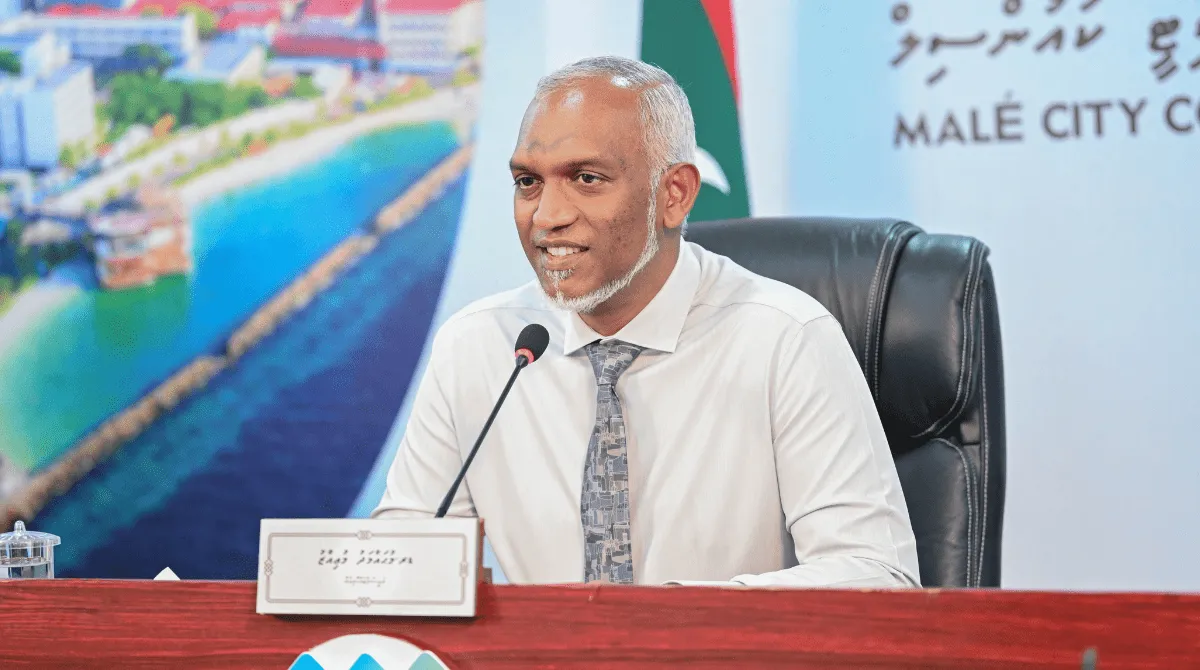 President Dr Mohamed Muizzu meeting with members of Male' City Council / Photo: President's Office