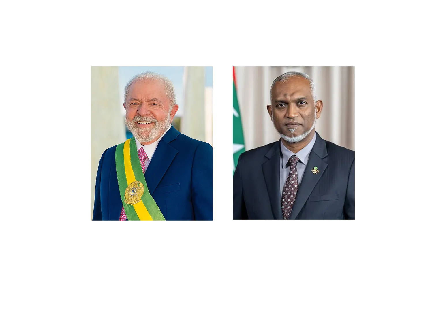 ބްރެޒިލްގެ ރައީސް ލޫލާ އަށް، ރައީސް މުޢިއްޒު ތަހުނިޔާ ވިދާޅުވެއްޖެ