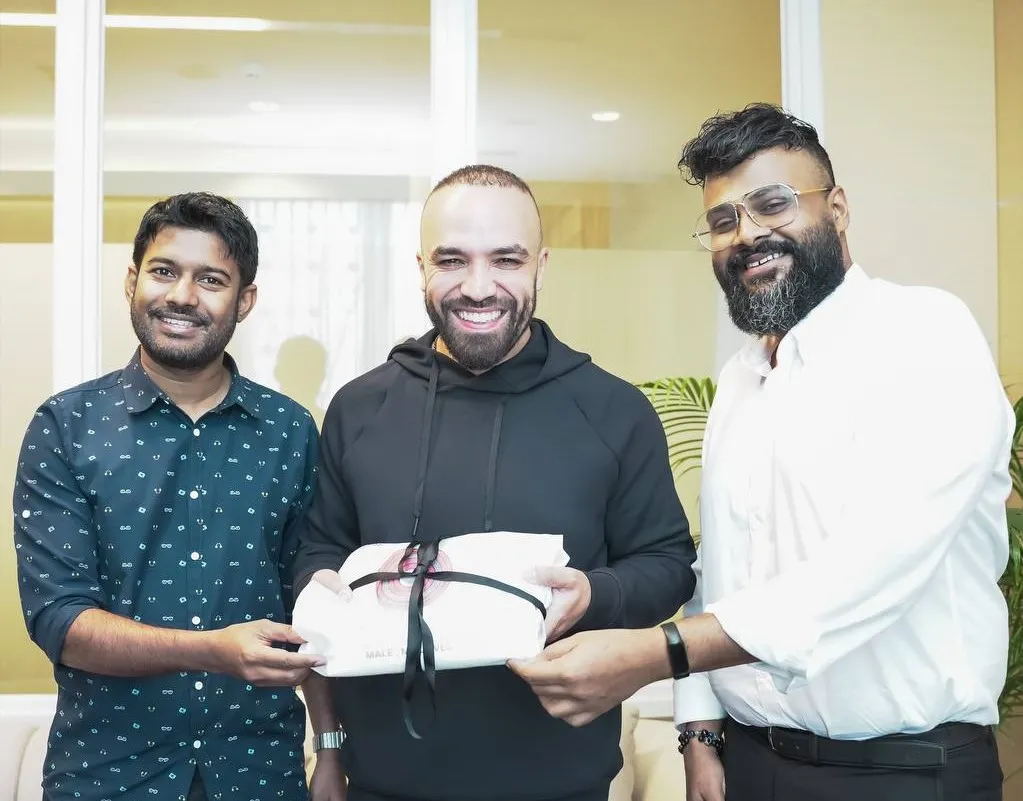 CEO and MD of MMPRC Ibrahim Shiuree (left) Khalid Al Ameri (middle), President of MATATO, Abdulla Ghiyas (right) / (Photo/MMPRC)