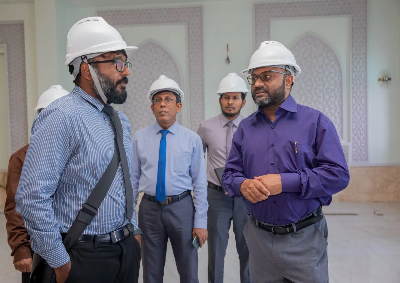 ހުޅުމާލެ ދެވަނަ ފިޔަވަހީގައި އަޅާ ދާއިމީ މިސްކިތްތަކުގެ މަސައްކަތް މިދަނީ ވަރަށް ގާތުން ބަލަމުން: ޑރ.ޝަހީމް