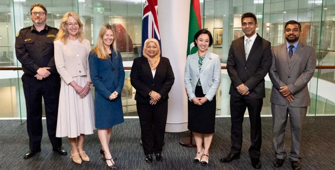 Senior officials from Maldives and Australia Canberra (Photo/Foreign Ministry)