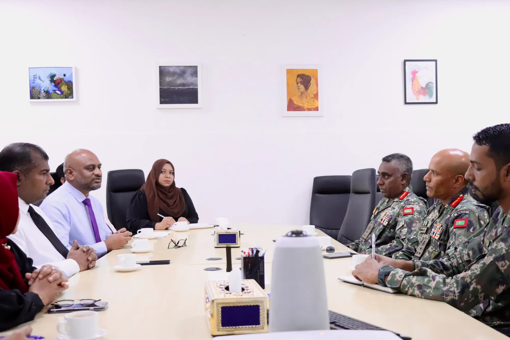 ޤައުމިއްޔަތު އިޢާދަކުރުމުގެ މަޝްރޫޢު "އަޖުމަ ފިޔަވަހި" ޤައުމީ ދިފާޢީ ބާރާއެކު ކުރިއަށް ގެންދަނީ