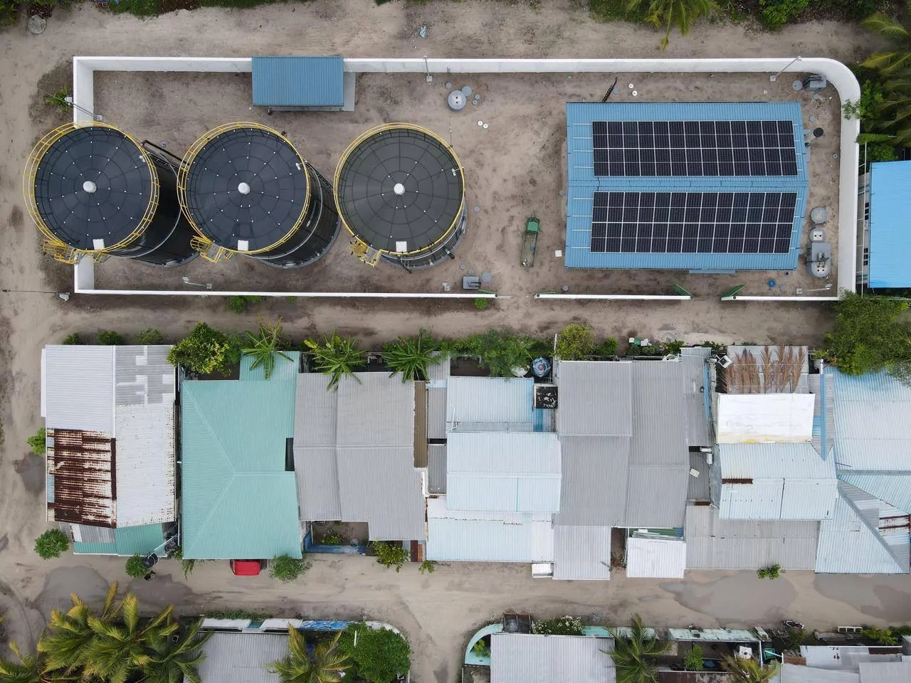 އެމް.ޑަބްލިޔު.އެސް.ސީއިން ކެންދޫގެ ފެނާއި ނަރުދަމާ ނިޒާމް ޤާއިމްކުރުމުގެ މަސައްކަތް ނިންމާލައިފި