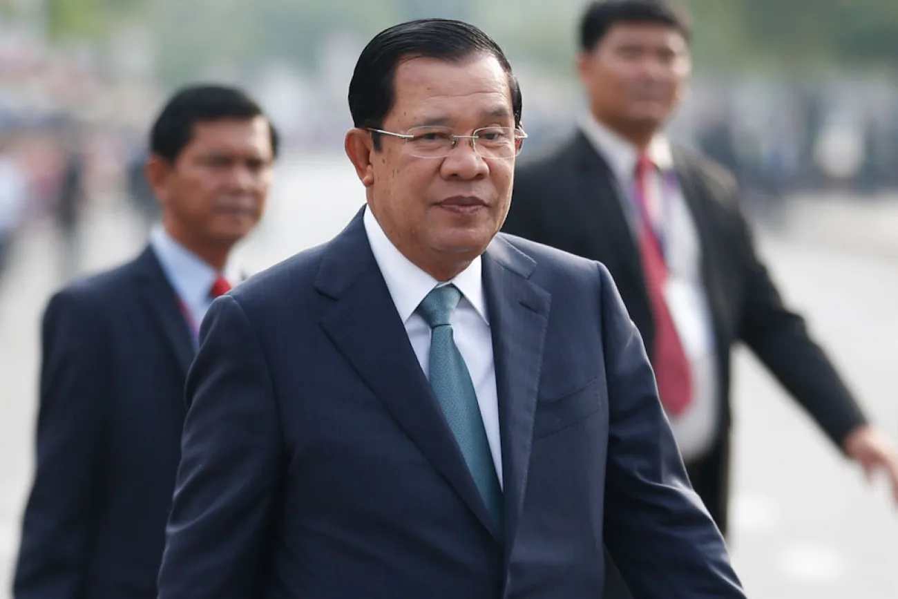 Cambodia Prime Minister Hu Sen