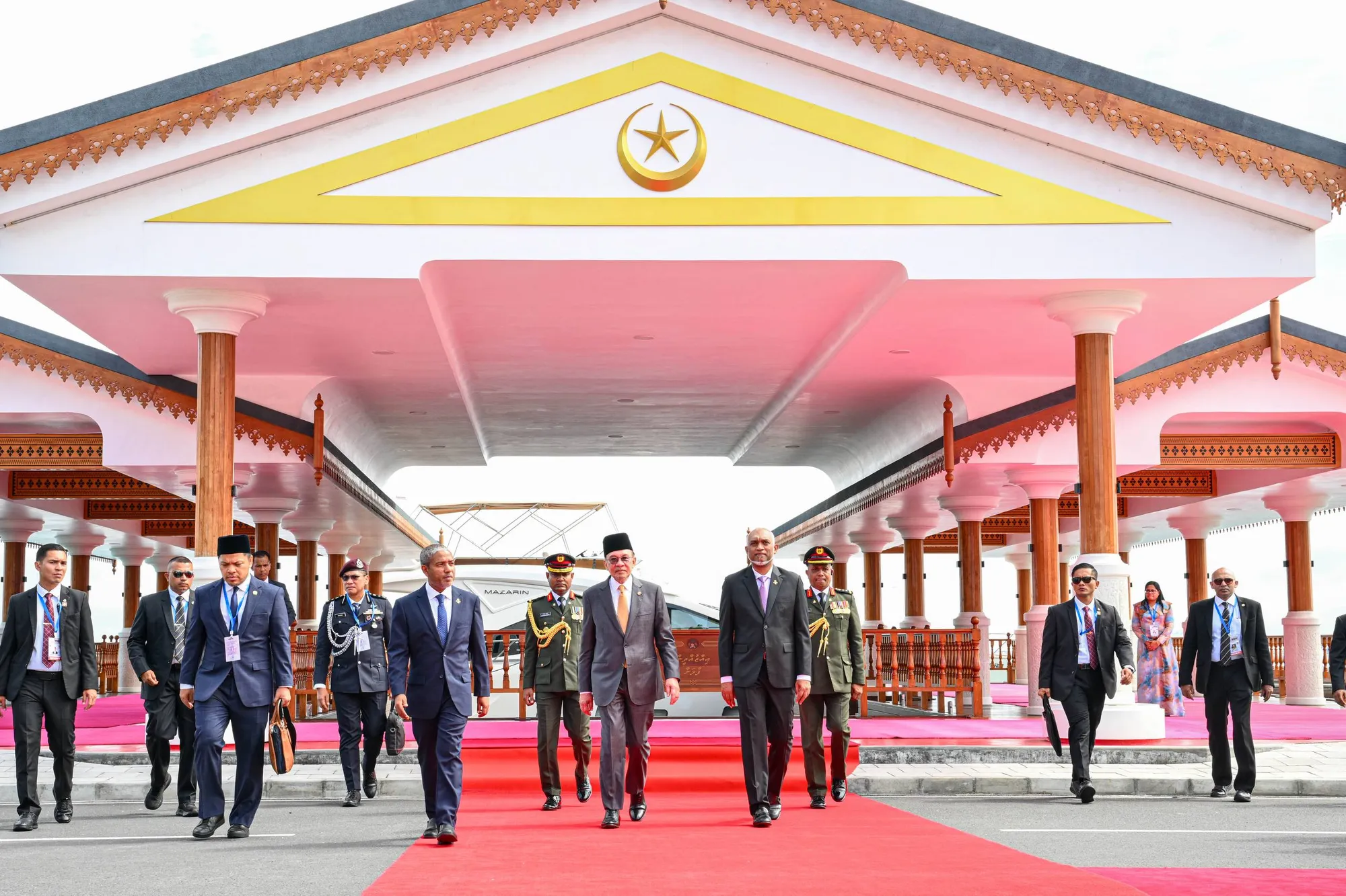 From the ceremony (Photo/President’s Office)