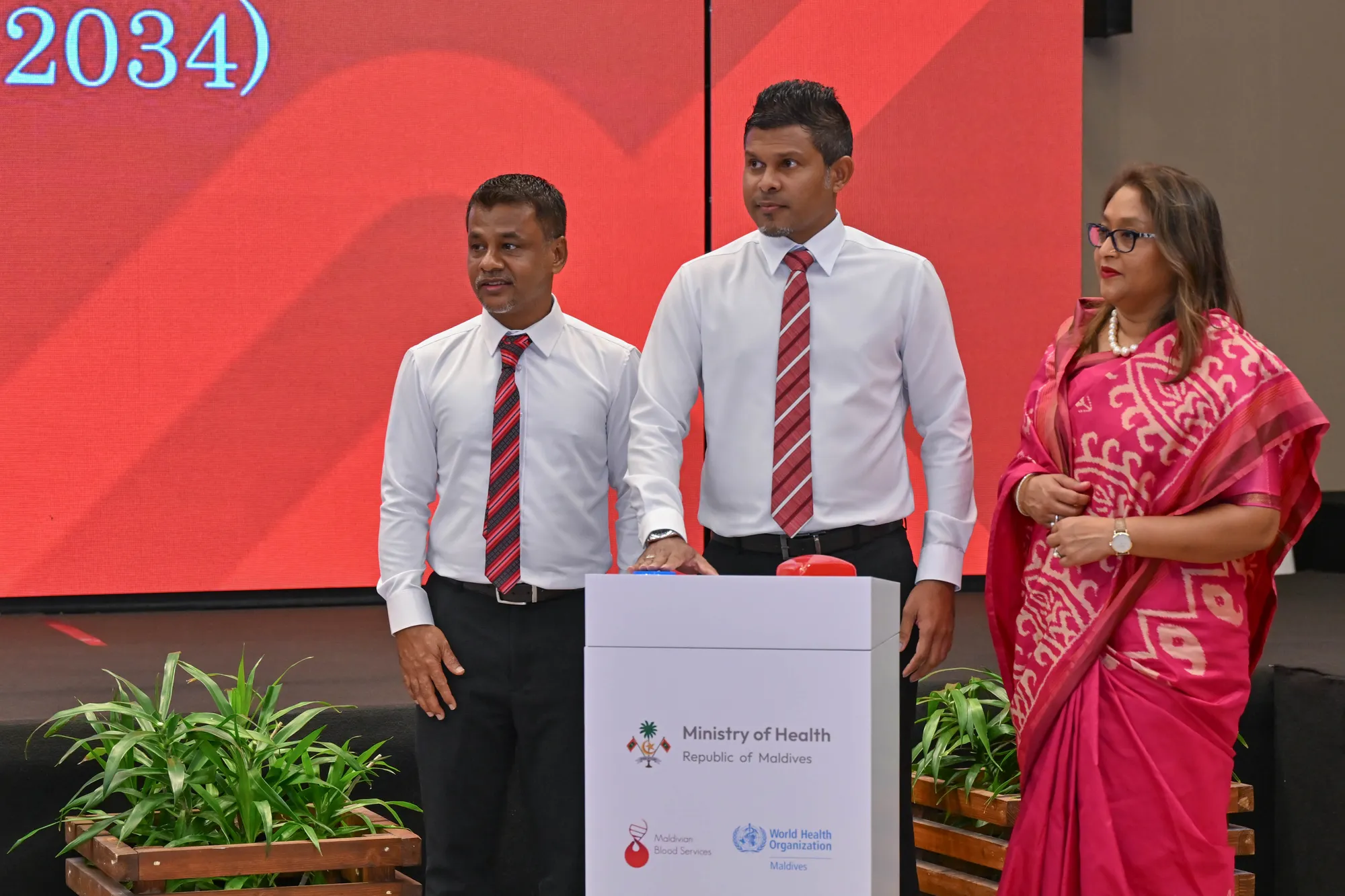 ތެލަސީމިއާ ކޮންޓްރޯލްކުރުމުގެ މާސްޓަރ ޕްލޭން އިފްތިތާހްކޮށް، ތެލަސީމިއާ ހޮސްޕިޓަލް އެޅުމުގެ އެއްބަސްވުމުގައި ސޮއިކޮށްފި