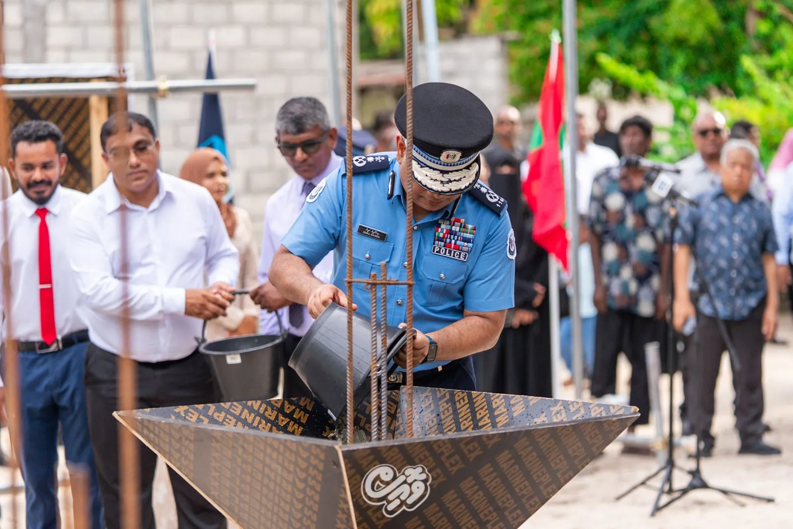 ގޮއިދޫއާ ފެހެންދޫގައި ފުލުހުންގެ ހިދުމަތް ފަށަނީ، ޕޮލިސް ސްޓޭޝަންގެ ބިންގާ އަޅައިފި