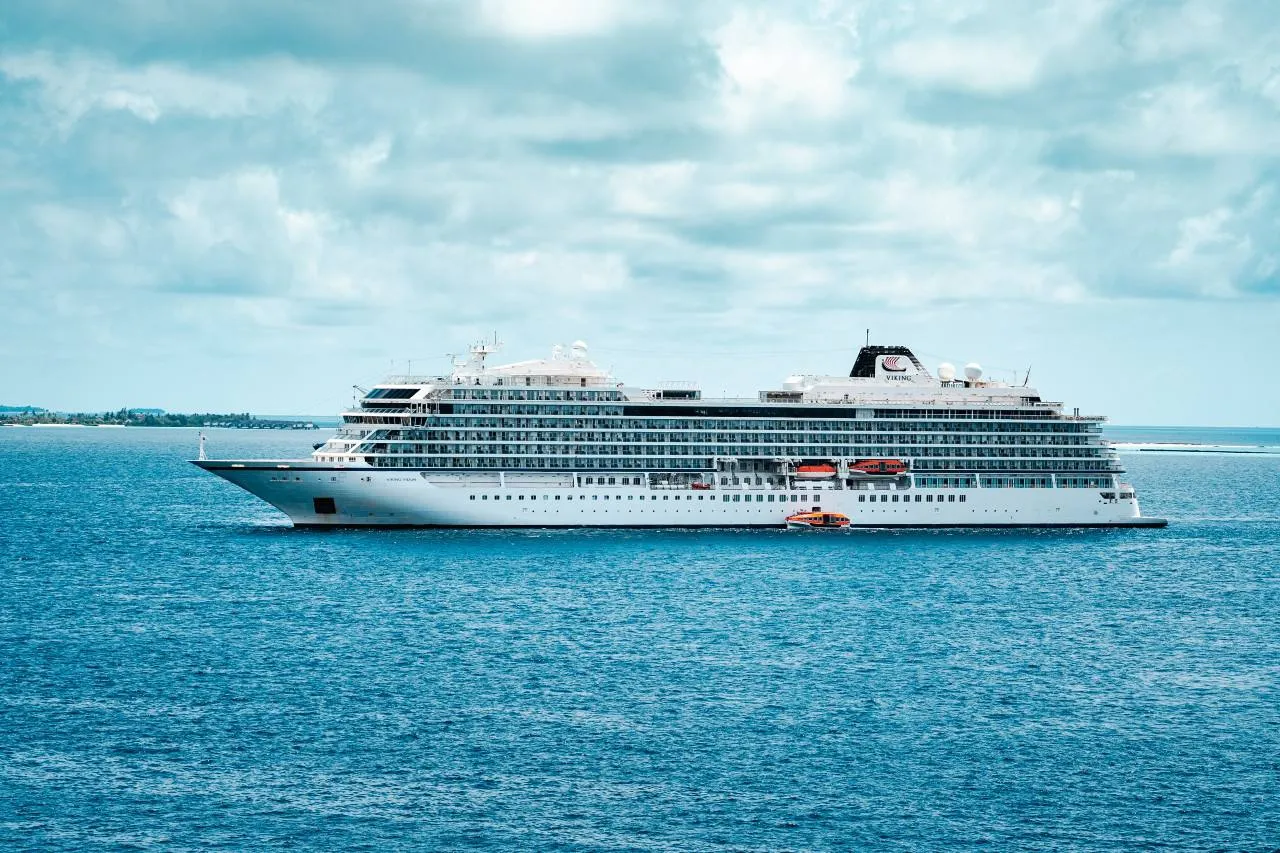 Cruise ship Viking Yidun (Photo/Visit Maldives)