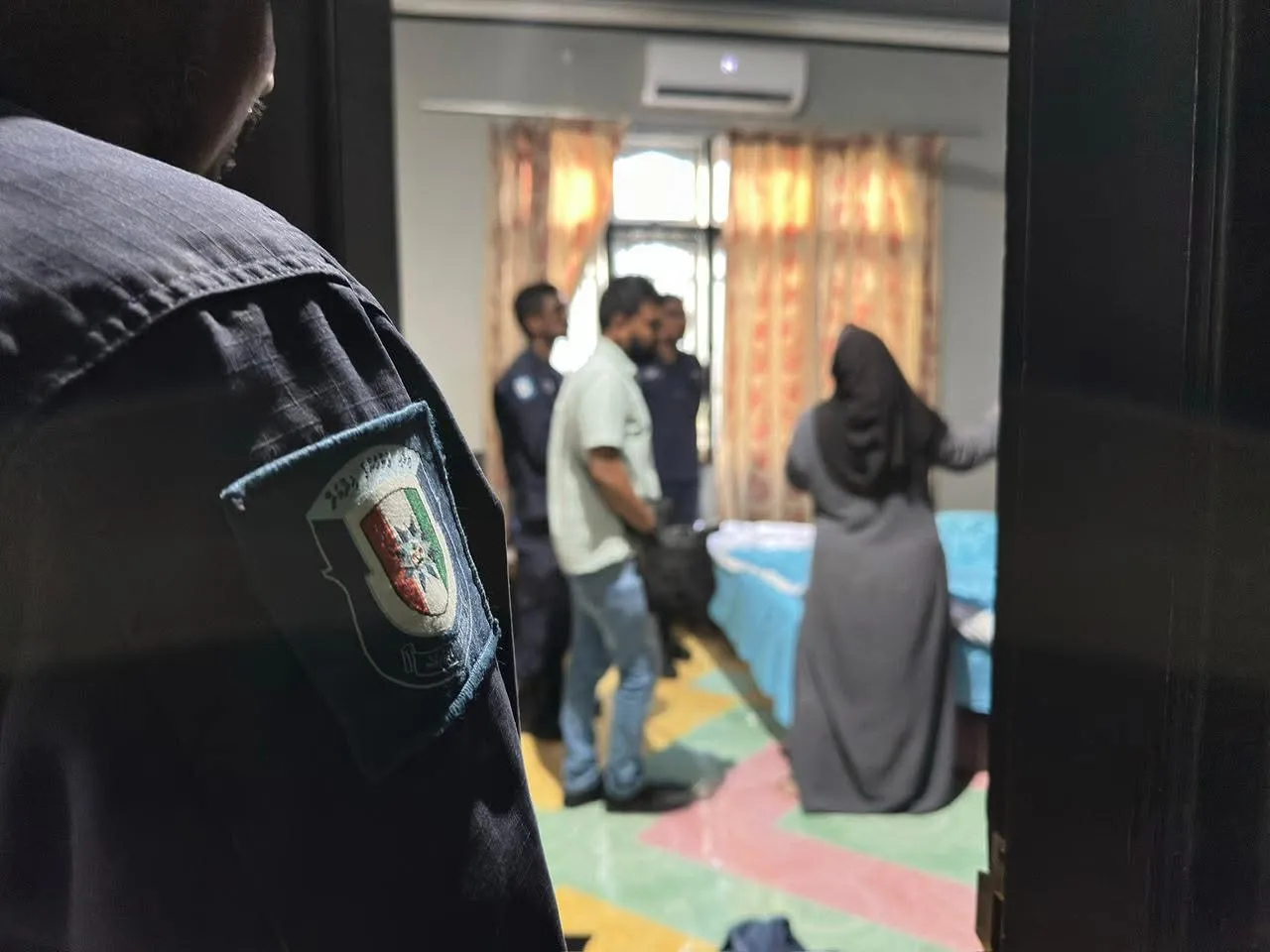 During the operation (Photo/Police)