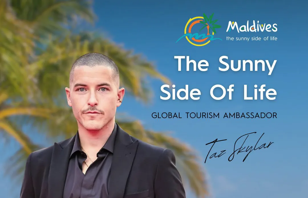 Visit Maldives Appoints Netflix Star Taz Skylar as Global Ambassador