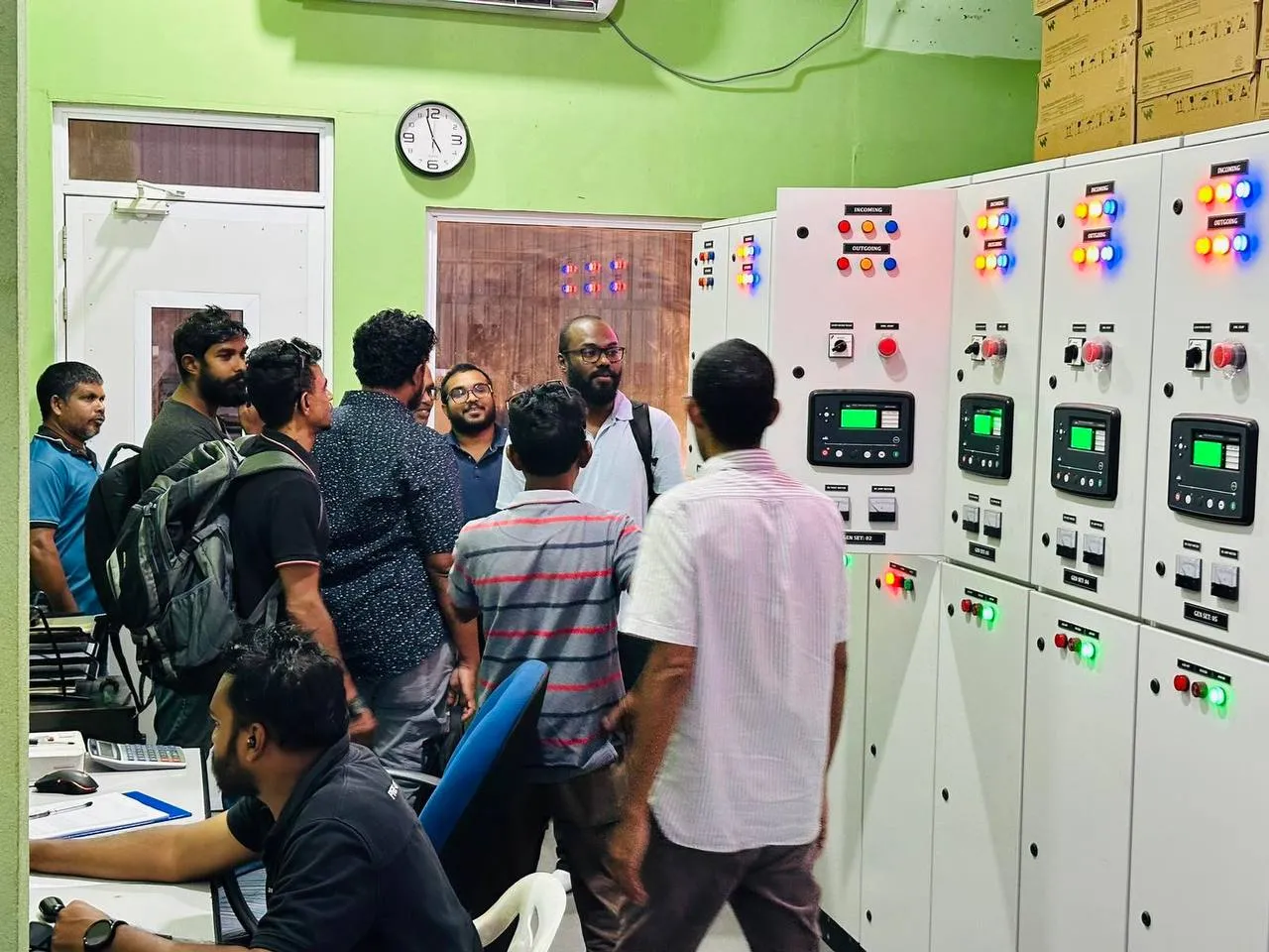 ކުޅުދުއްފުށި ސިޓީގެ ކަރަންޓުގެ މައްސަލަ، ސްޓެލްކޯގެ އެހީއާއެކު ހައްލުކޮށް މުޅި ރަށަށް ކަރަންޓު ދީފި