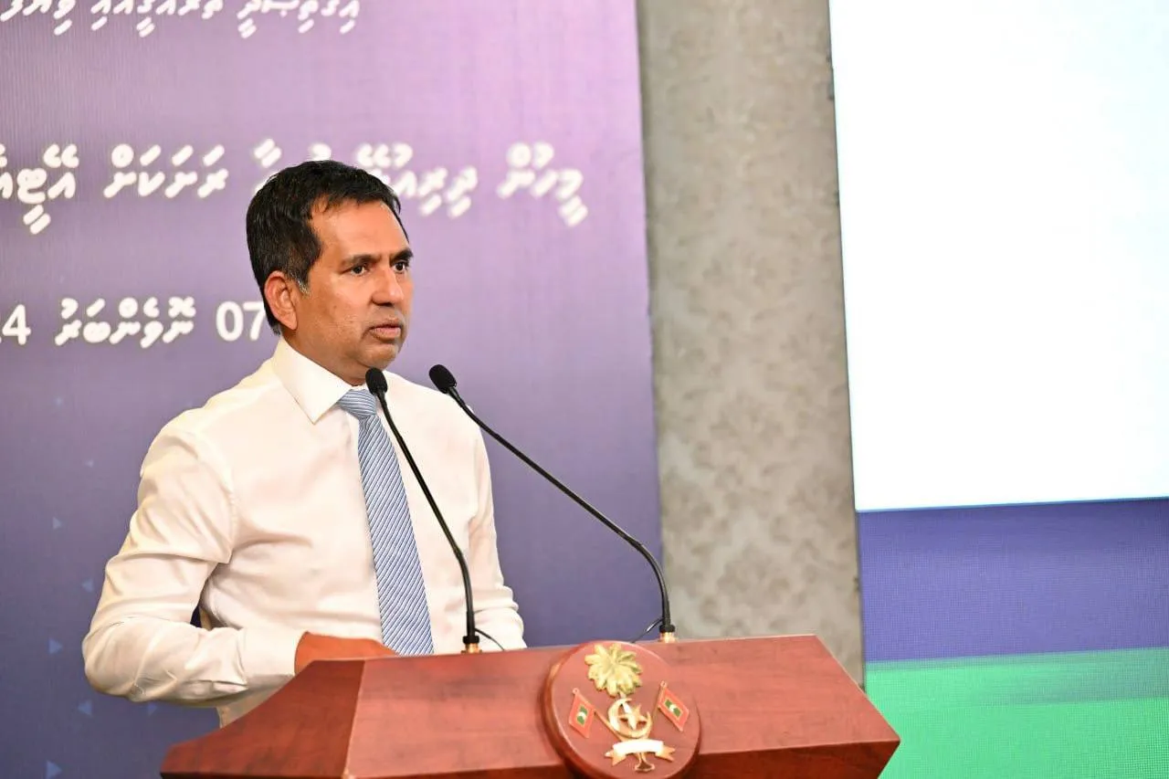 Economic Minister Mohamed Saeed (Photo/President's Office)