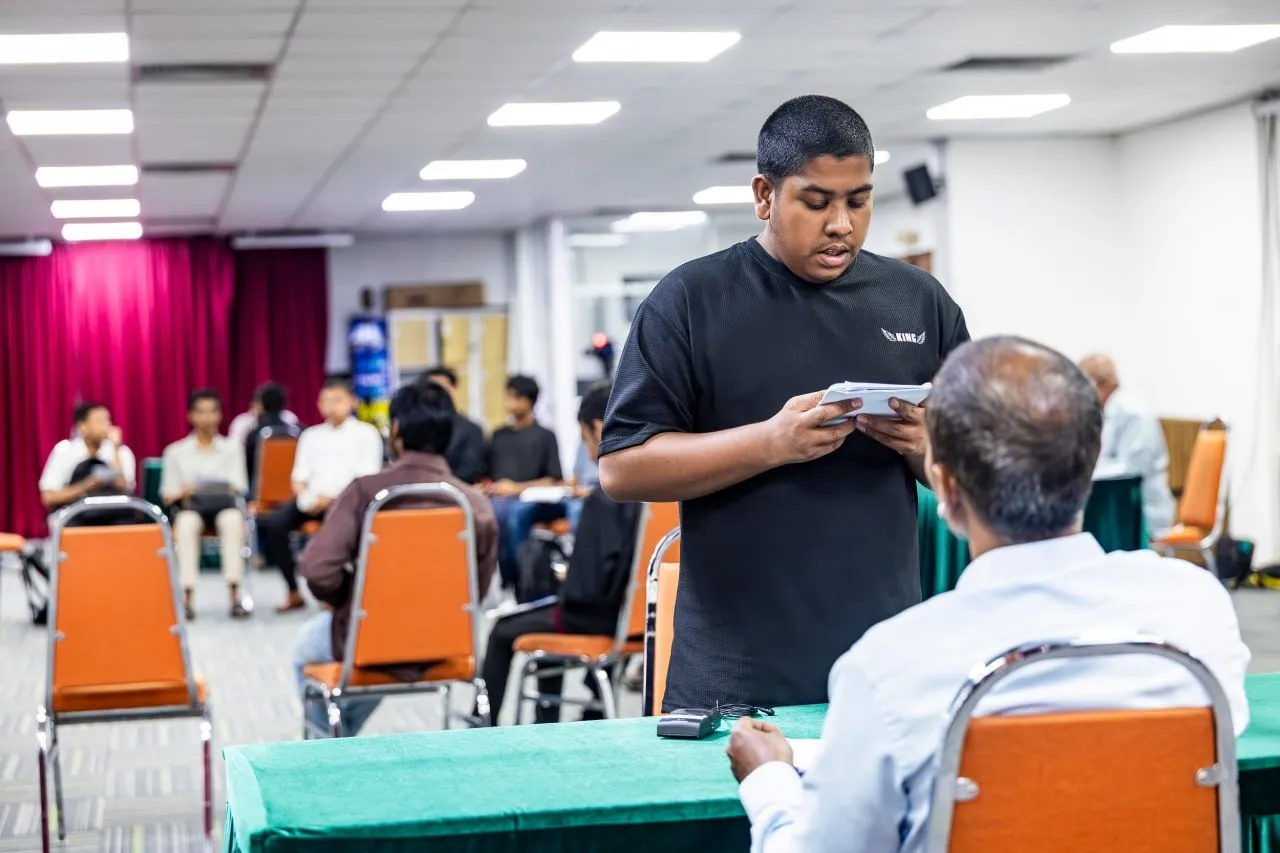 ޒުވާން ޚަތީބުންގެ ތިންވަނަބުރުގެ އިންޓަވިއު ފަށައިފި؛ 269 ކުދިން ޝަރުތުހަމަވޭ