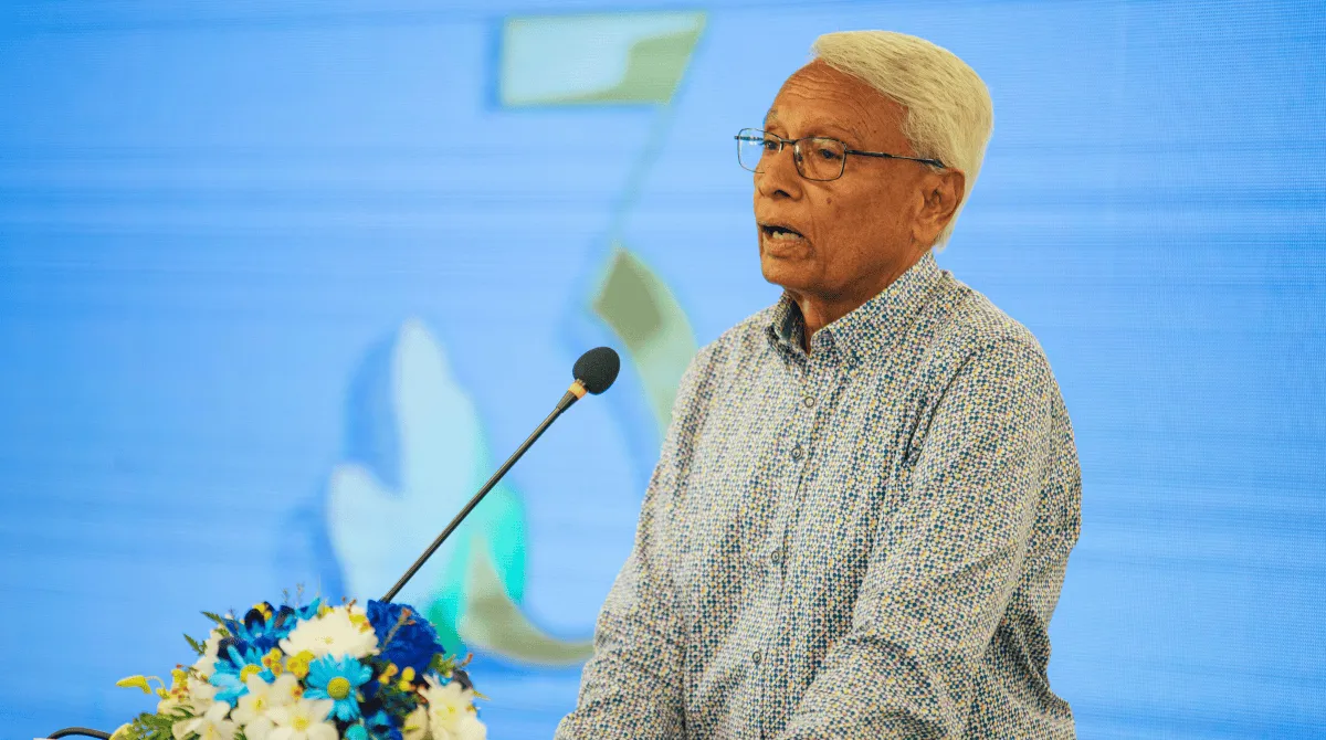 Vice president of the foundation, Abdul Azeez Abdul Kareem (Photo/Atmosphere Foundation)