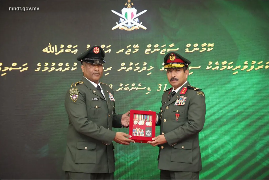 ސިފައިންގެ ކޮމާންޑް ސާޖަންޓް މޭޖަރ އަހްމަދު އަބްދުﷲ ރިޓަޔަރ ކުރައްވައިފި