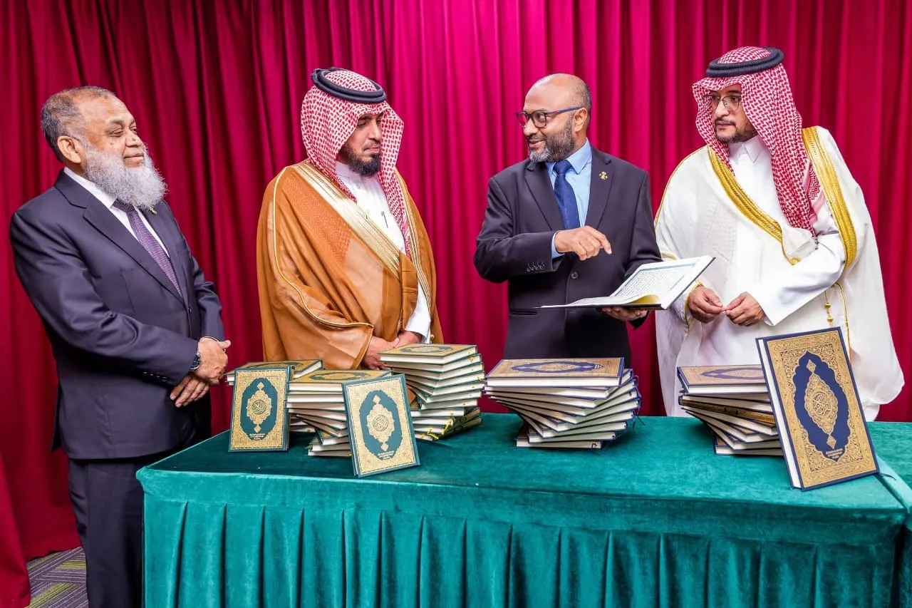 During the handover ceremony of 25500 copies