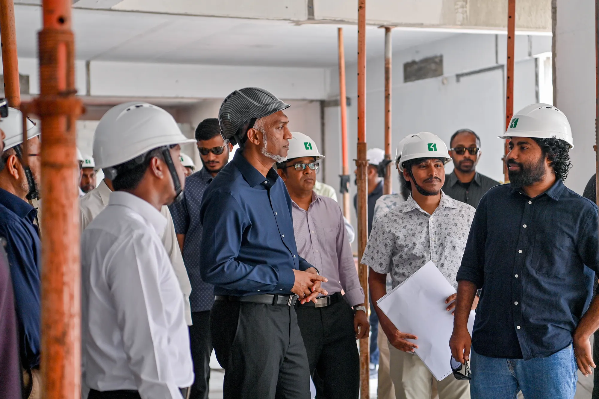 ކޯޓްތަކުގެ ޖާގައިގެ ދަތިކަމަށް ހައްލު ހޯދުމަށް ހަދަމުންދާ އިމާރާތް ރައީސް ބައްލަވާލައްވައިފި